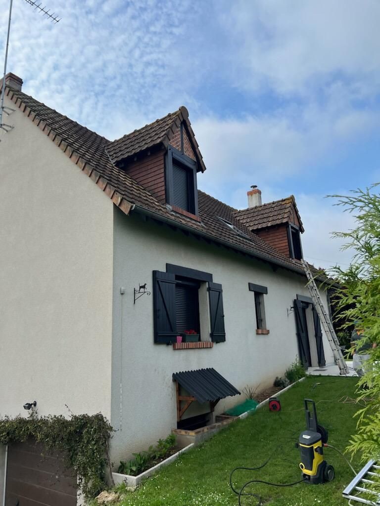 Toiture avant traitement hydrofuge